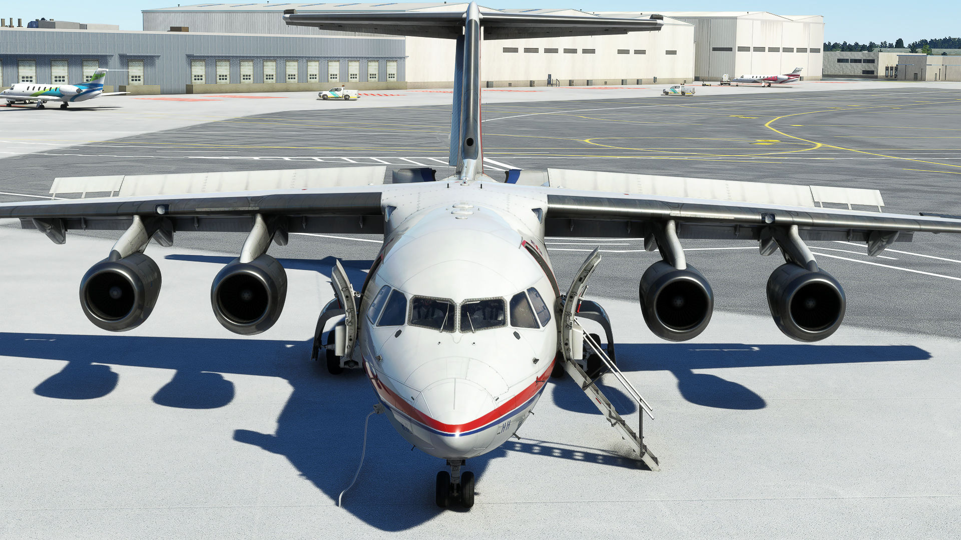 Microsoft Flight Simulator BAE 146