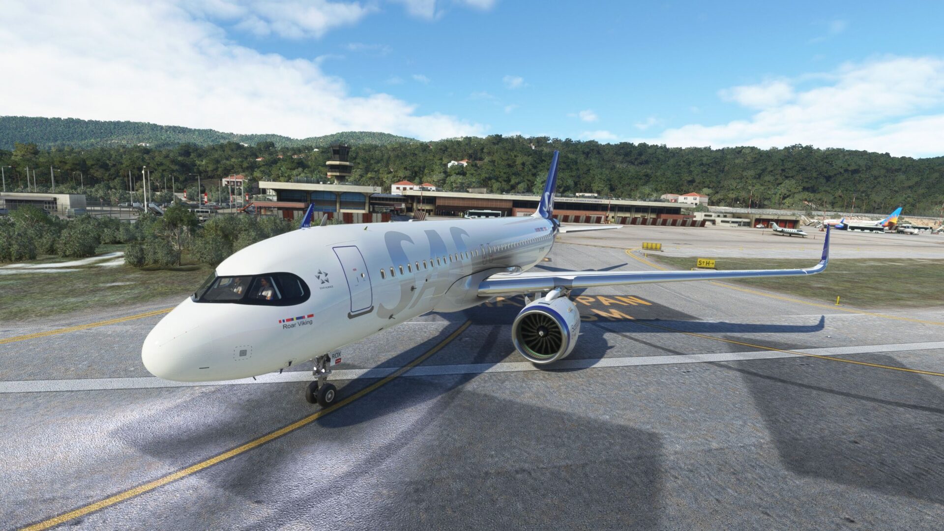 Microsoft Flight Simulator Skiathos Airport Review