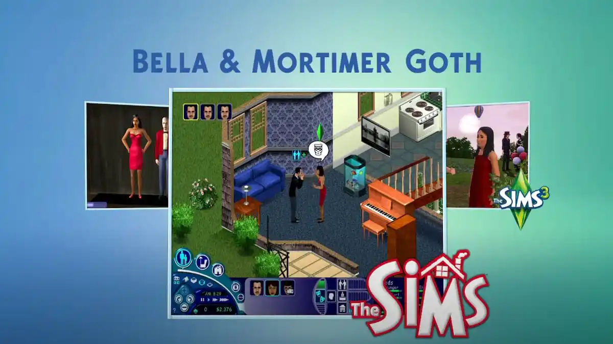 Bella and Mortimer Goth 