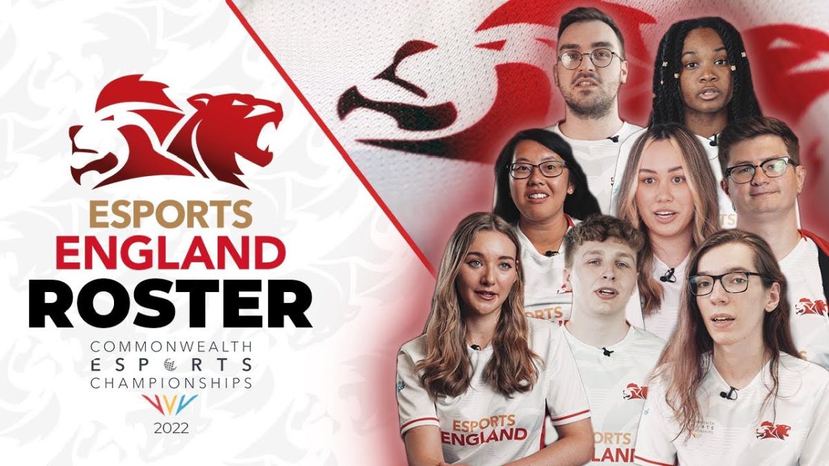 England Esports Roster Commonwealth Games