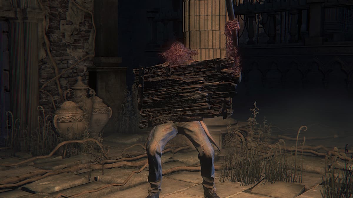 Most pointless items in games, Bloodborne's Wooden Shield