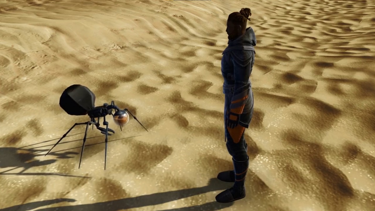 Enlightened Spider Droid mini pet in Star Wars The Old Republic