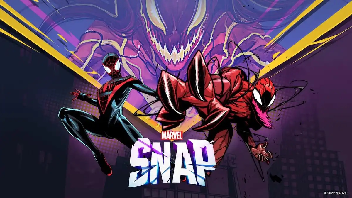 Marvel Snap featuring Carnage and Miles Morales