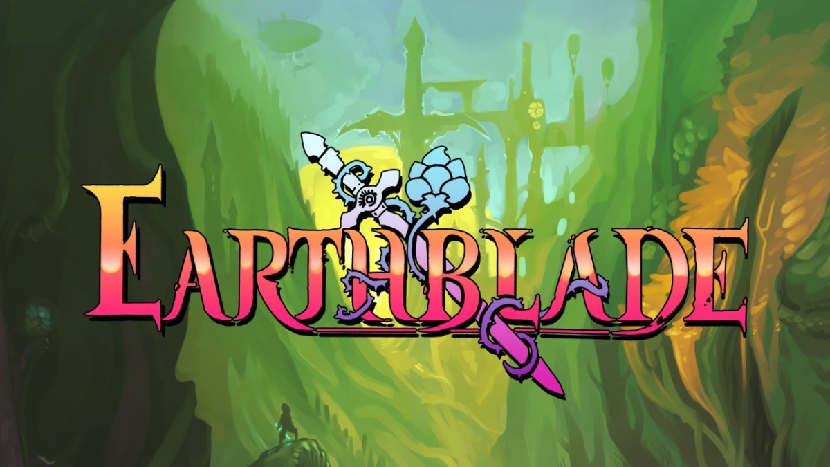 earthblade logo celeste new game