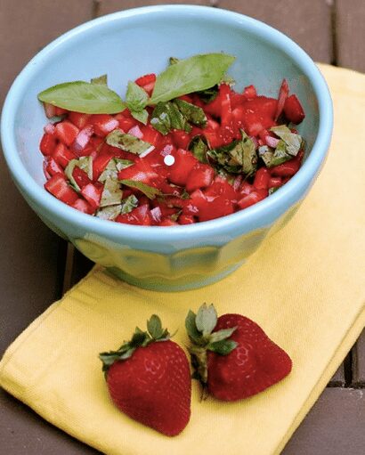 Strawberry-Basil-Salsa