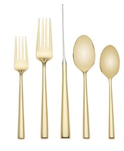 18 Best Dishwasher Safe Gold Flatware 2022 - Affordable Gold Cutlery 14