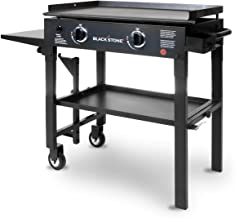 Blackstone 28 inch Outdoor Flat Top Gas Grill Griddle Station - 2-burner - Propane Fueled - Restaurant Grade - Professional Quality