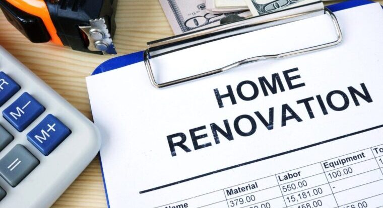 Have a Set Budget for home renovations