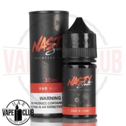 BAD BLOOD BUY NASTY SALT 30ML We have more Products for Vape IQOS Device, Heets, Myle kits & Pods, Juul kits & Pod, all Disposables vape Mod Buy Uaevapeclub.com