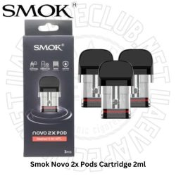 Smok Novo 2x Pods Cartridge 2ml 0.9ohm.jpg