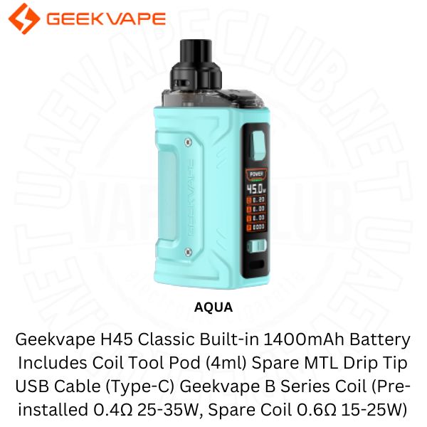 Geekvape H45 Classic Built-in 1400mAh Battery