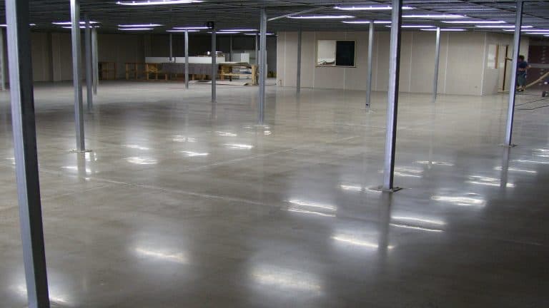 surface polished concrete floors for a hardware store Kingaroy