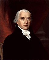Painting of James Madison