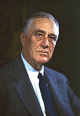 Photographic portrait of Franklin D. Roosevelt