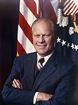 Photographic portrait of Gerald Ford