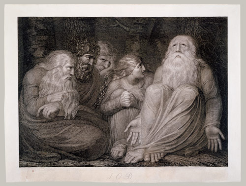 Job's Tormentors, from William Blake's Illustrations of the Book of Job (1793)