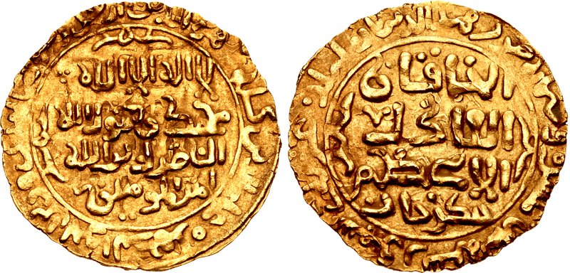 Gold coin of Genghis Khan