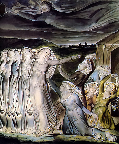 William Blake - Wise And Foolish Virgins (1826)