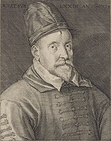 Philippe de Monte in 1594 (73 years old) - Image via Wikipedia