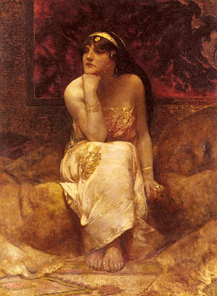 Queen Herodiade, by Jean-Joseph Benjamin-Constant (1881) 