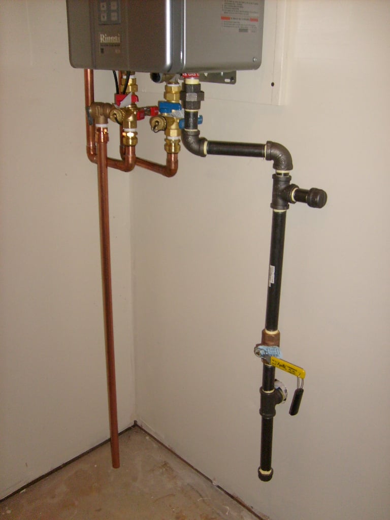 2lb System For Tankless Water Heater And Fireplace Heating Help