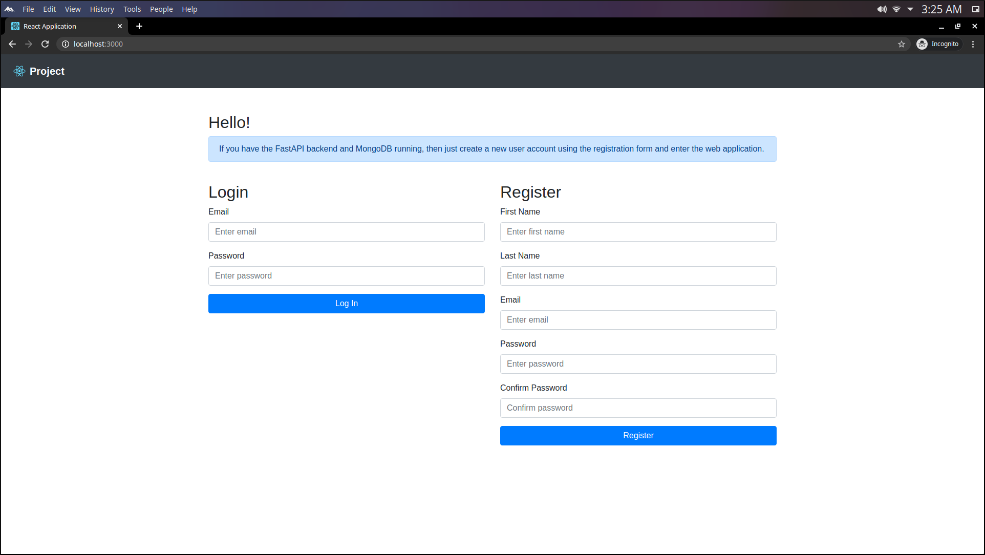 Landing Page