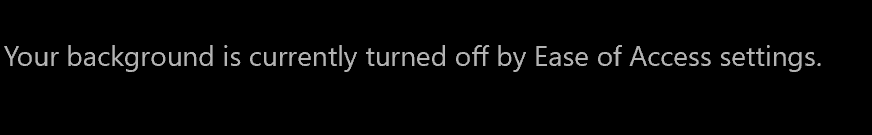 OS Disabled setting 1
