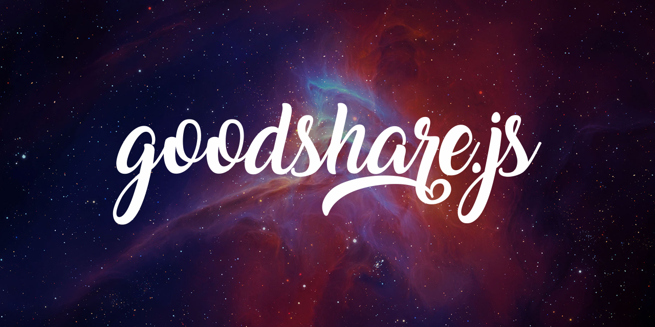 goodshare.js logo github