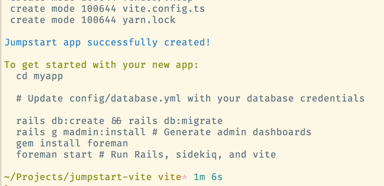 jumpstart-vite-installation