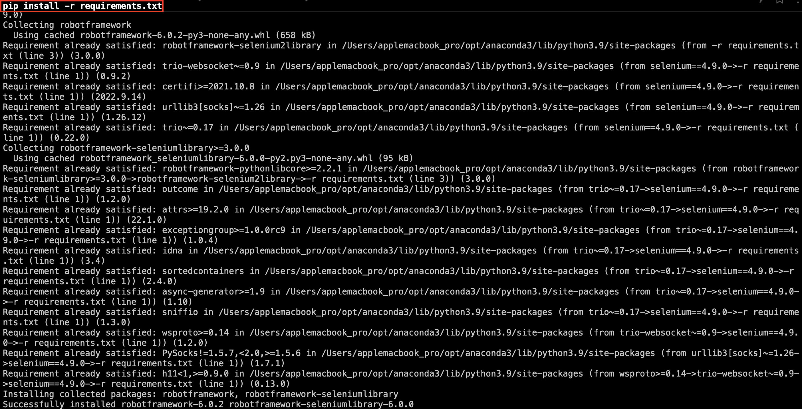 Robot_Requirements_Install
