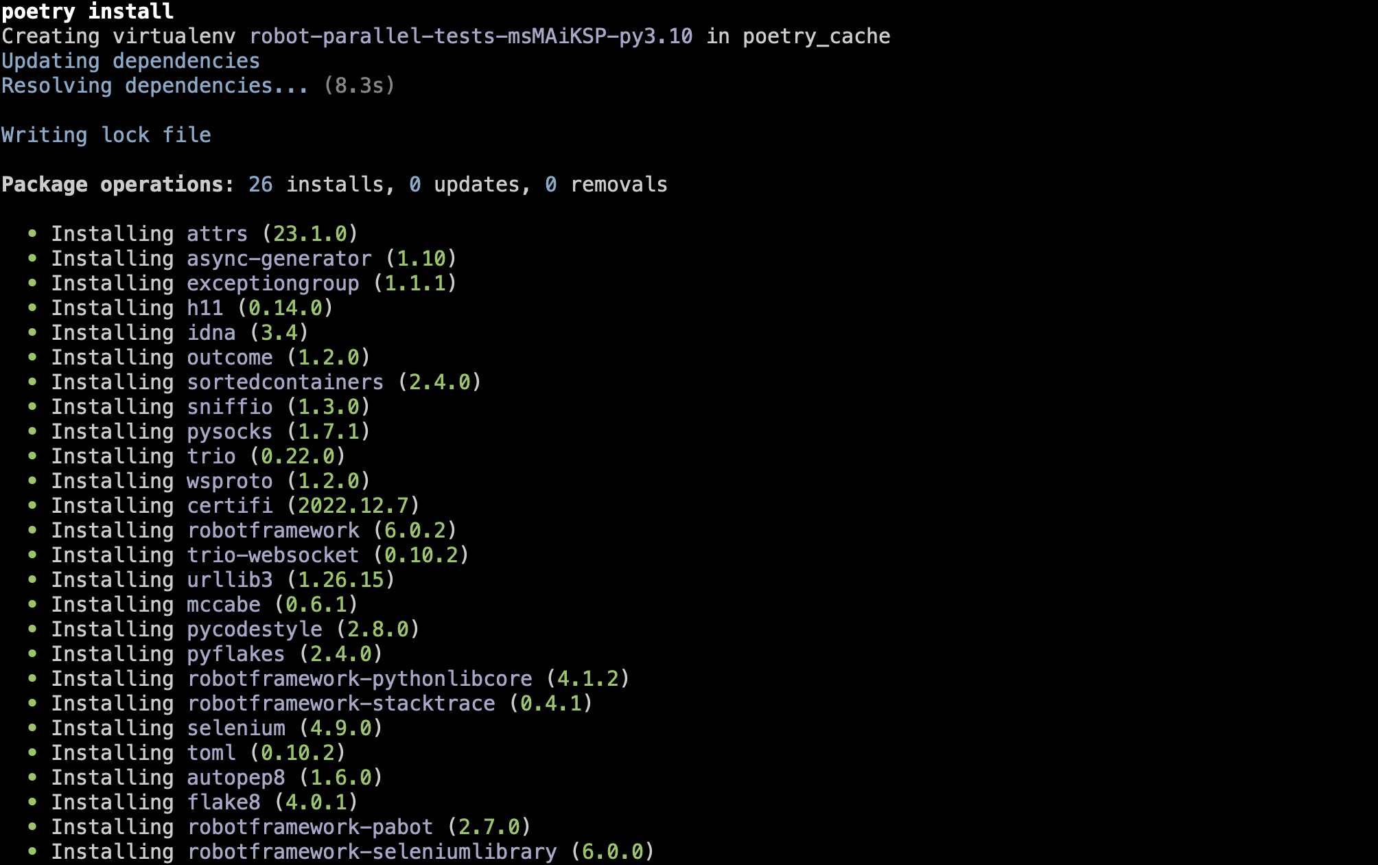 Robot_Poetry_Install