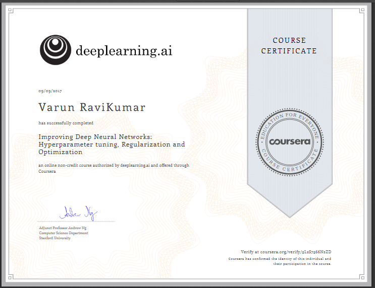 Improving Deep Neural Networks_Hyperparameter Tuning_Regularization and Optimization