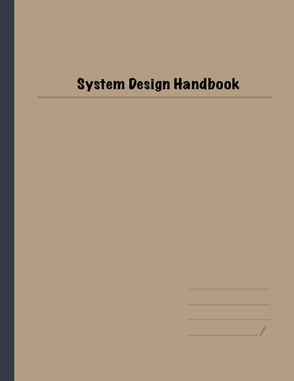 System Design Handbook - Aman Barnwal