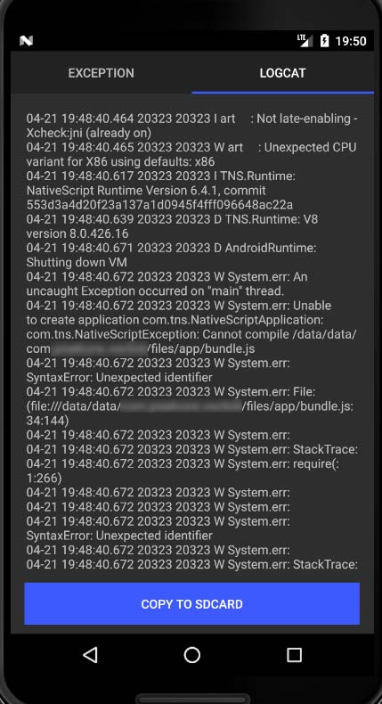 logcat