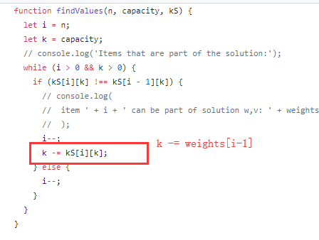 the error