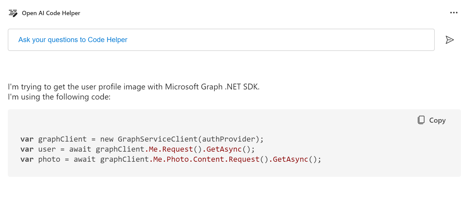 code-helper-widget