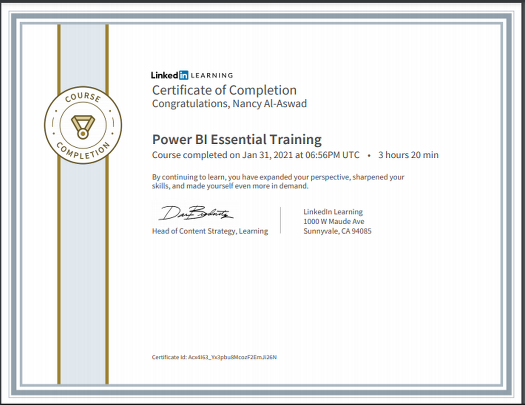 Power BI Essential Training