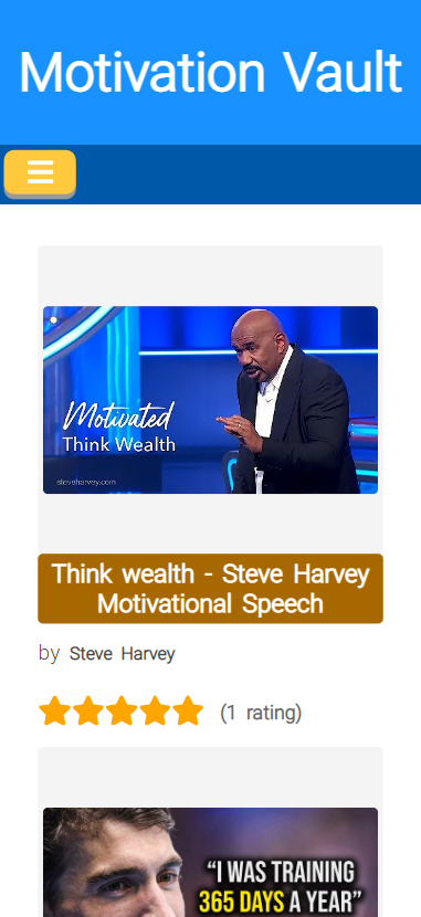 Motivation Vault Mobile
