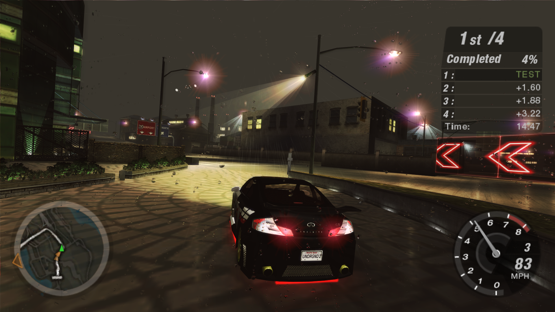 [Need for Speed Underground 2] Xbox Rain Droplets Mod
