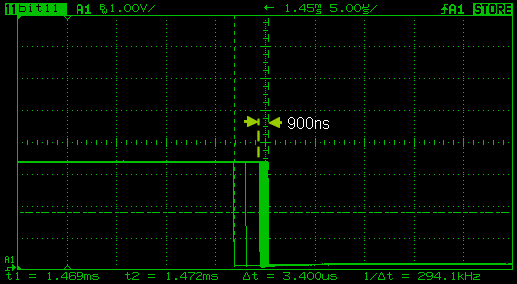 waveform PR servo jitter, no async