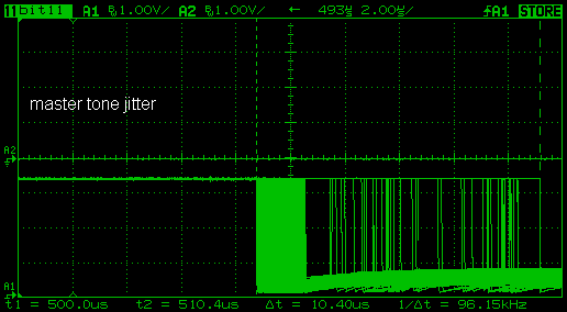 master tone jitter
