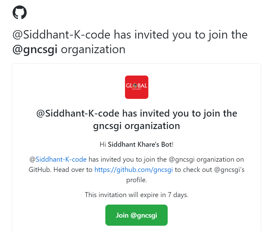 Invite Example