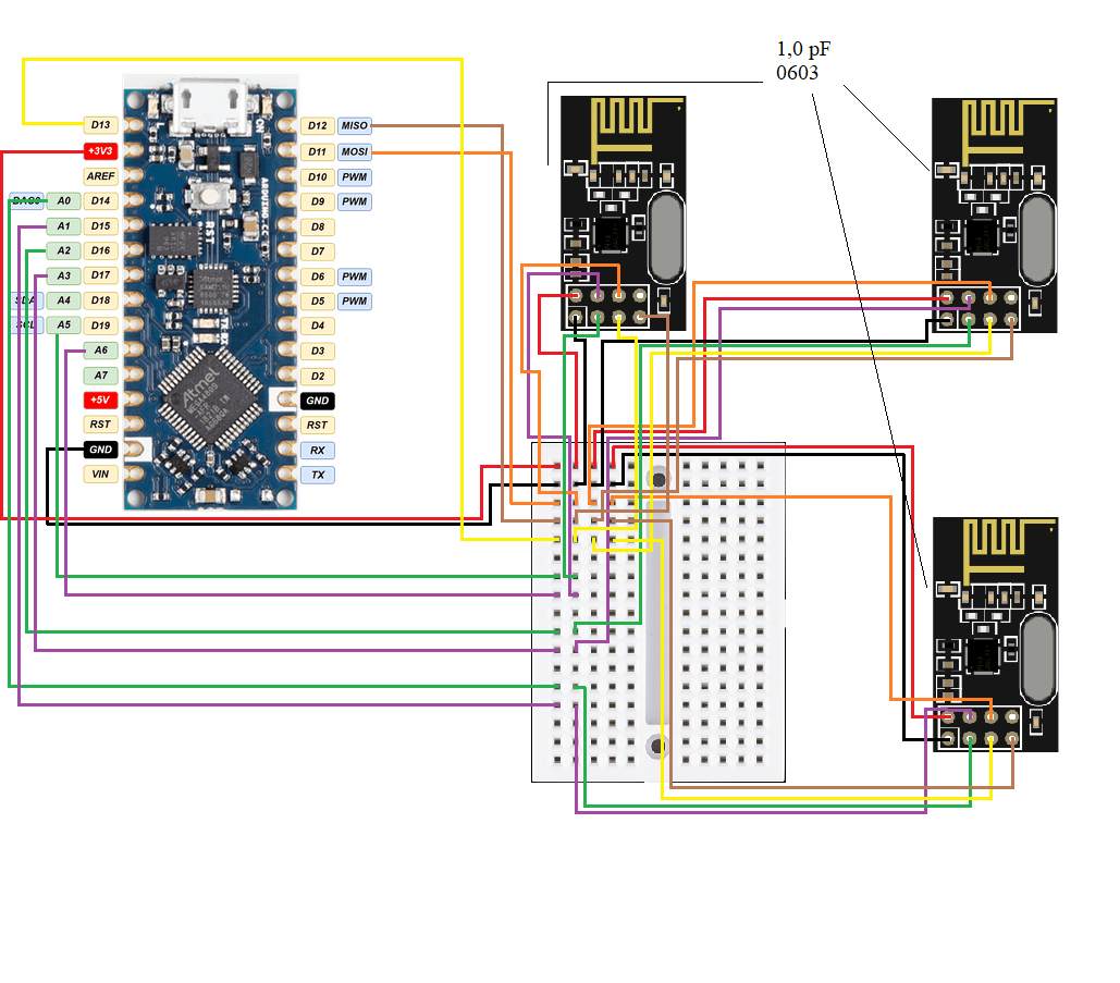 BLE-Jammer schematic