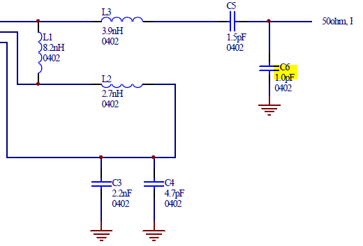 nRF24L01+ schematic