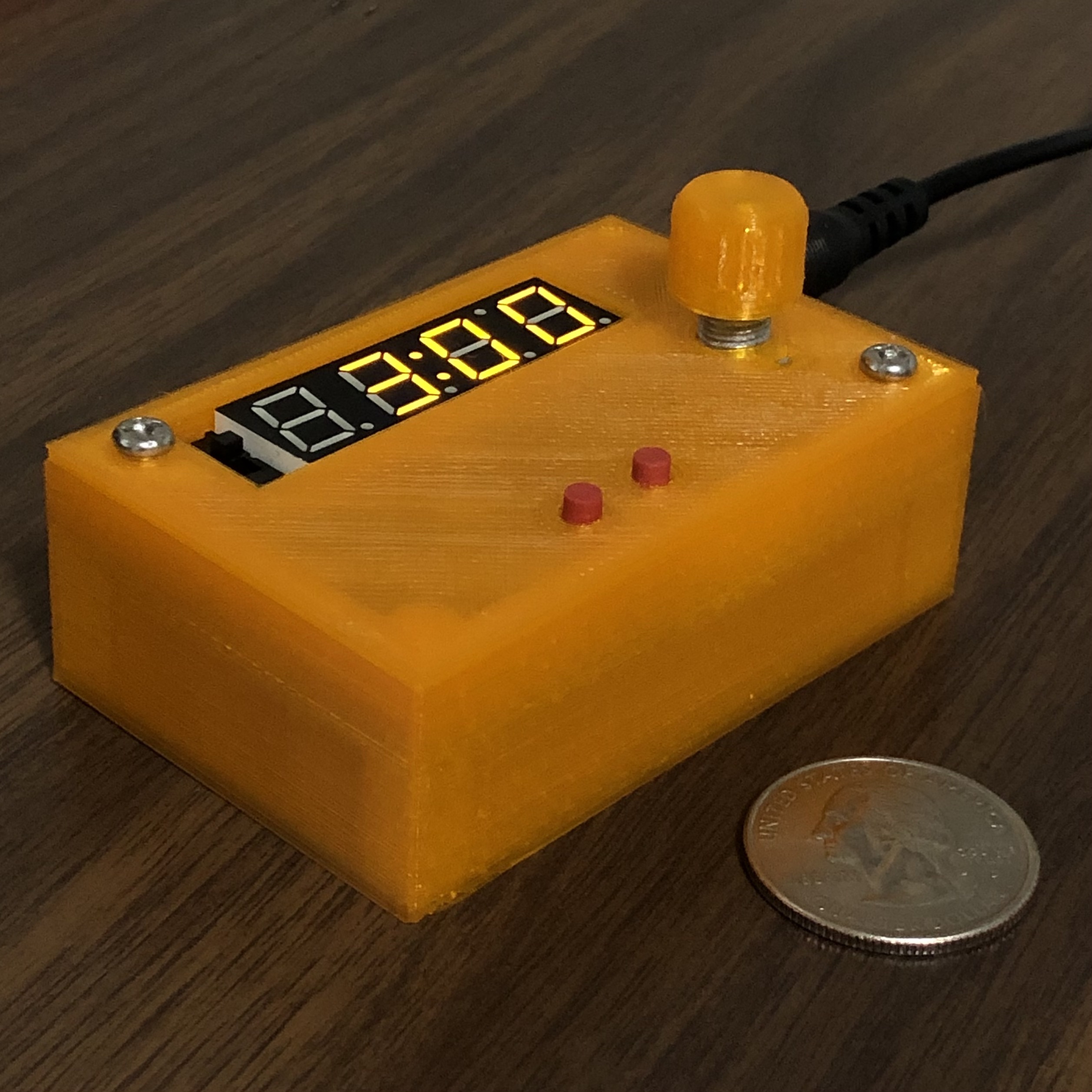 astro-timer in a 3D-printed enclosure