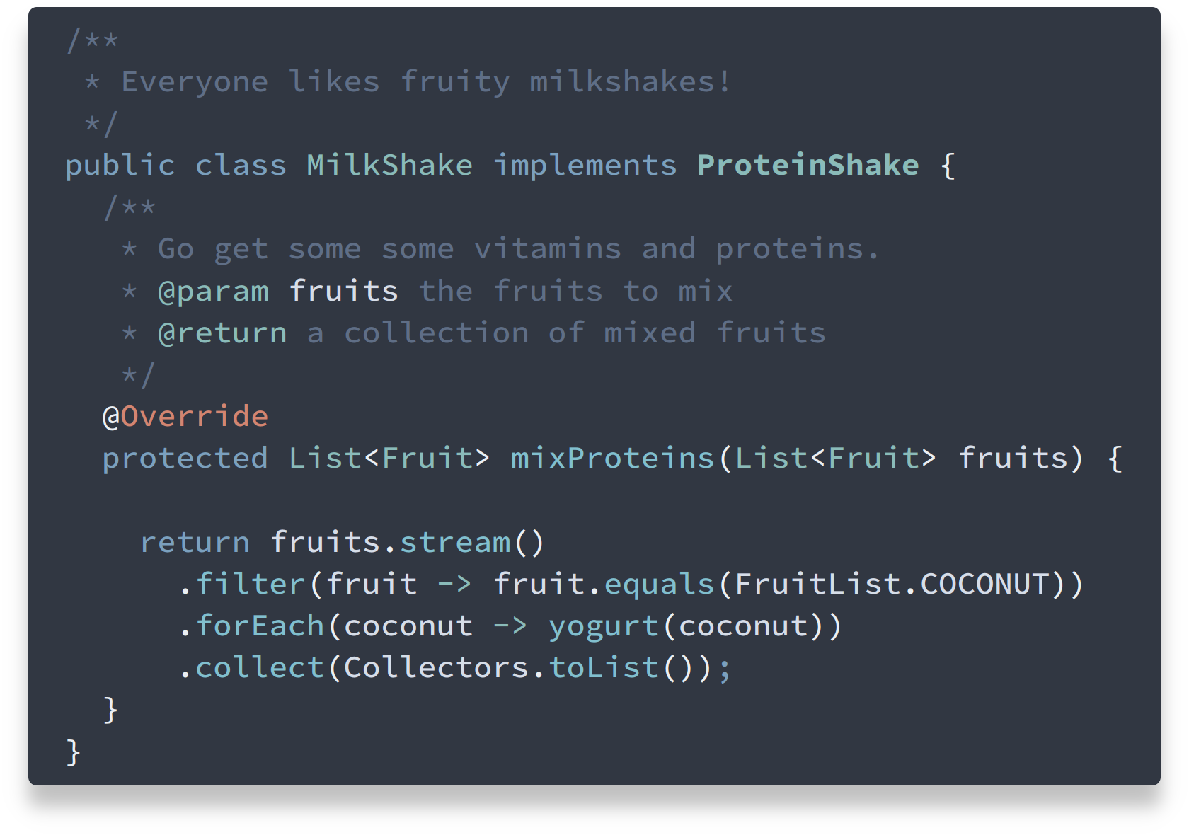 Nord highlight.js syntax after increased comment color brightness change