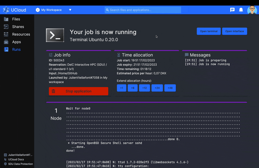 The missing repo to start GitHubbing on UCloud with Ubuntu Terminal