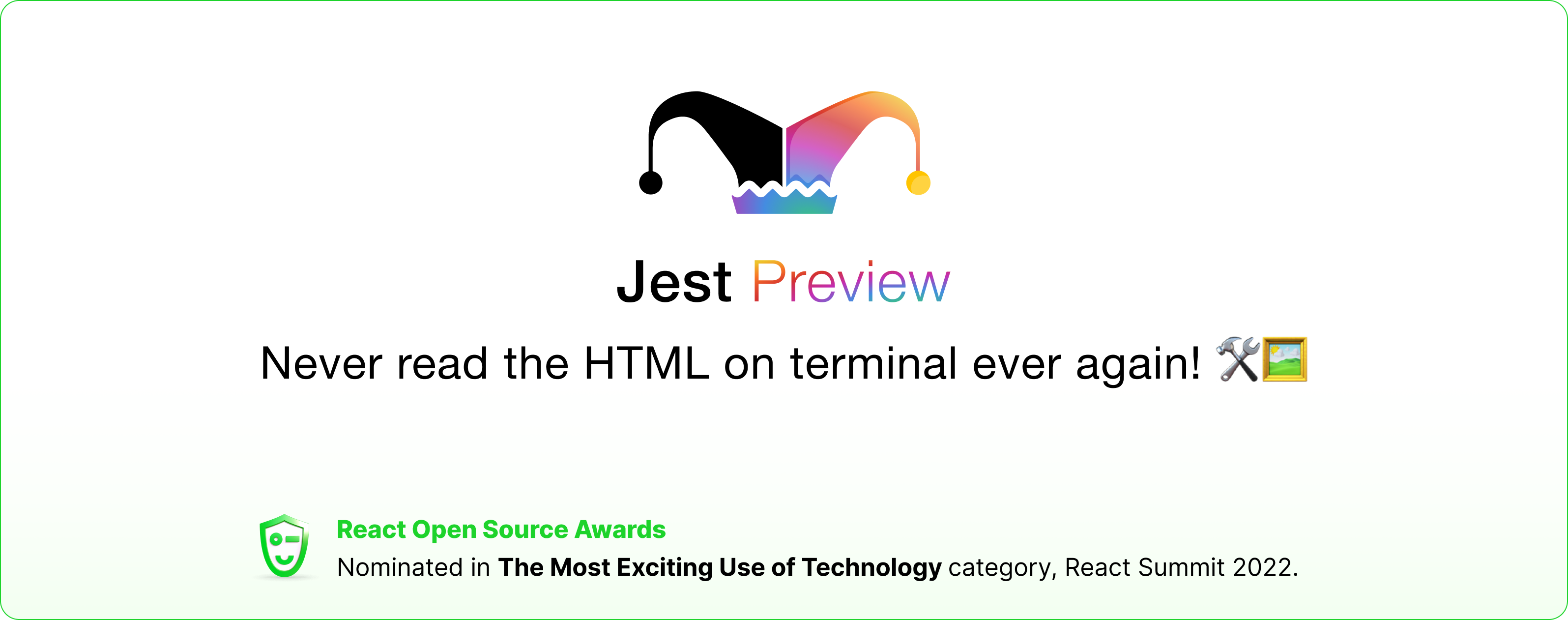 Jest Preview Logo