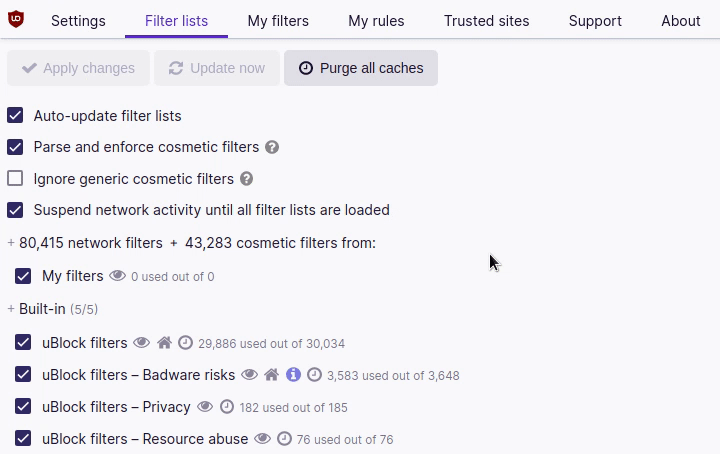 update by clock icon