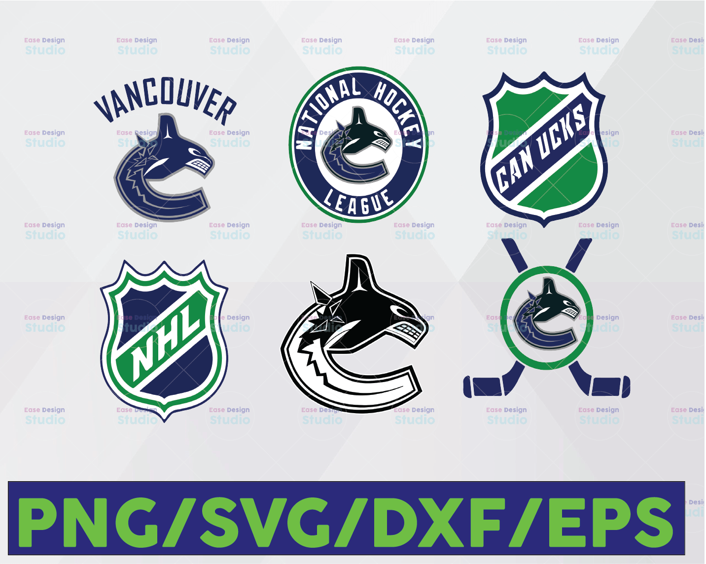 Vancouver Canucks SVG, DXF, PNG, EPS, NHL SVG, Hockey ...